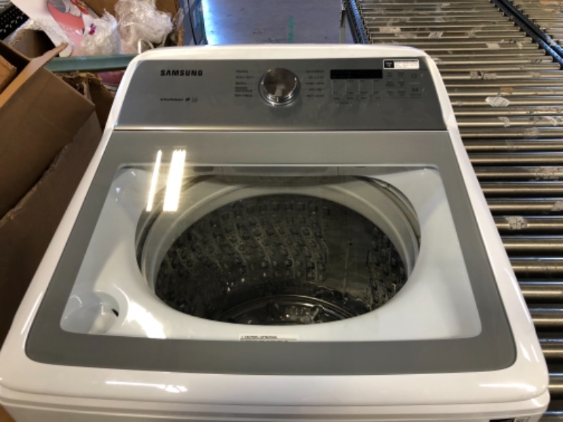 Photo 4 of  SAMSUNG5.0 cu. ft. Top Load Washer with Active WaterJet in White
