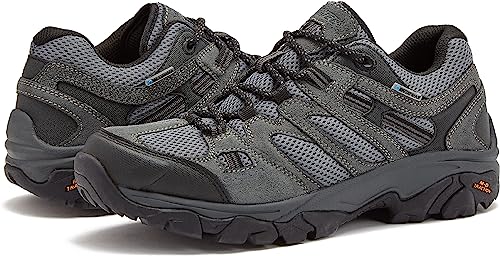 Photo 1 of  ***SIZW 11 MENS*****HI-TEC Ravus WP Low Waterproof Hiking Shoes for Men, Lightweight Breathable Outdoor Trekking and Trail Shoes, Sizes 7 to 15, Medium and Extra Wide Mens Hiking Shoes
