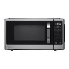 Photo 1 of 1.1 cu. ft. Countertop Microwave in Fingerprint Resistant Stainless Steel
