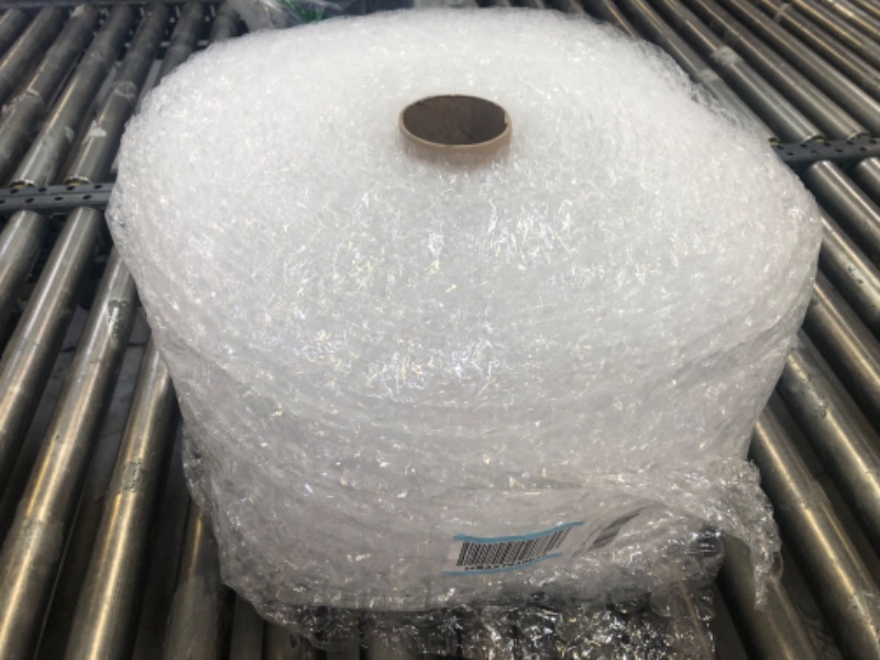 Photo 1 of Amazon Basics Perforated Bubble Cushioning Wrap - Medium 5/16", 12-Inch x 100-Foot Long Roll