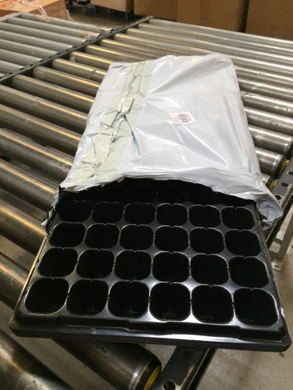 Photo 2 of AIFUSI 10 Pack Seed Starter Kit, 72 Cell Seedling Trays Gardening Germination Plastic Tray Nursery Pots Mini Propagator Plant Grow Kit Plug Tray Starting Trays for Seedling Germination