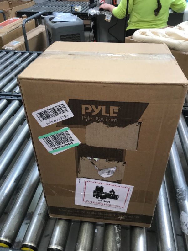 Photo 1 of Pyle PSBT65A Compact & Portable Bluetooth PA Speaker