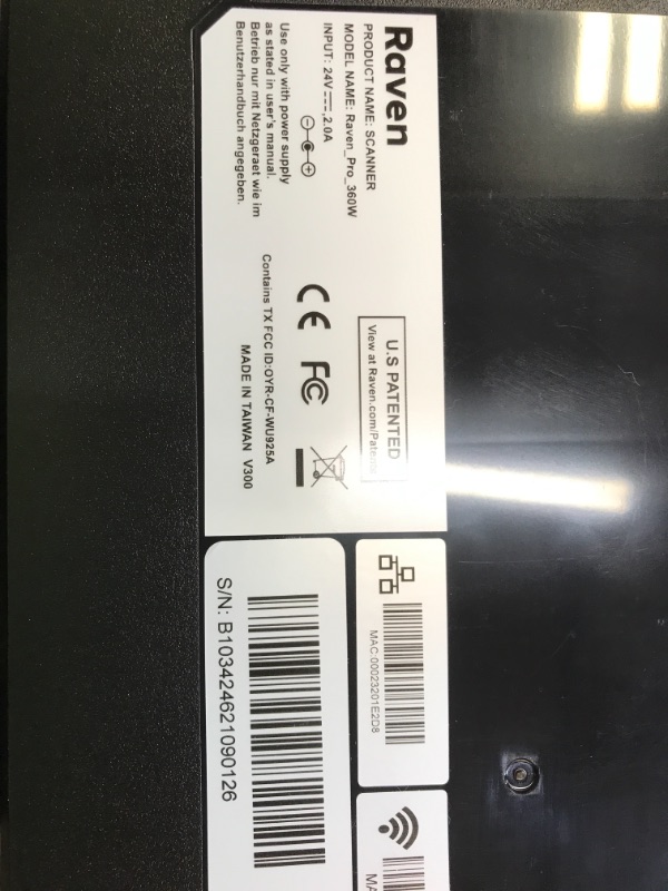 Photo 1 of Raven Pro Document Scanner - Huge Touchscreen, High Speed Color Duplex Feeder (ADF), Wireless Scan to Cloud, WiFi, Ethernet, USB, Home or Office Desktop White