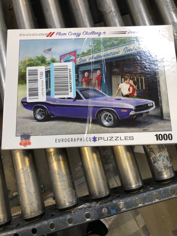 Photo 2 of EuroGraphics Plum Crazy Challenger by Greg Giordano 1000-Piece Puzzle