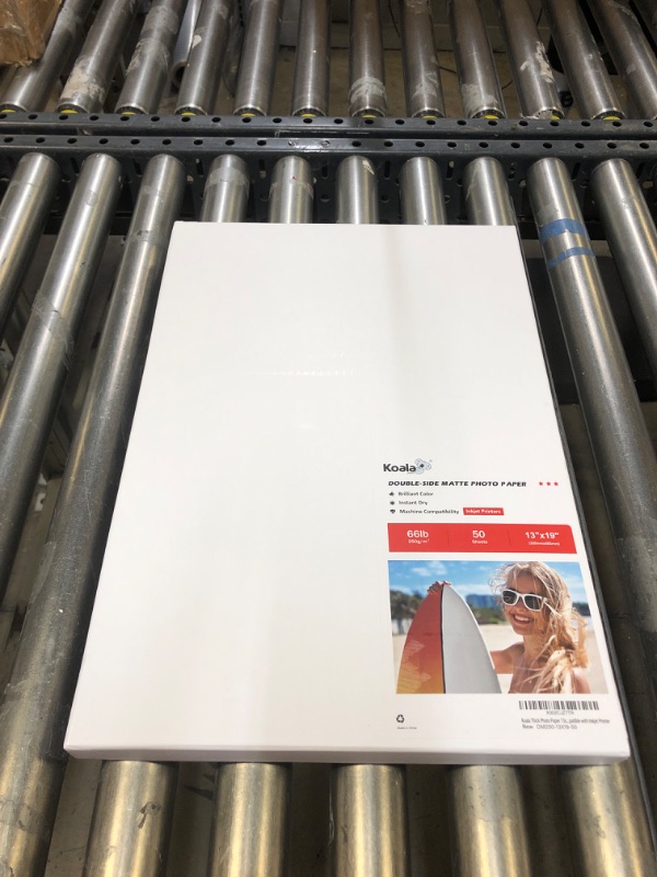 Photo 2 of Koala Thick Photo Paper 13x19 Inches Heavyweight Double Side Matte 50 Sheets 250gsm Compatible with Inkjet Printer