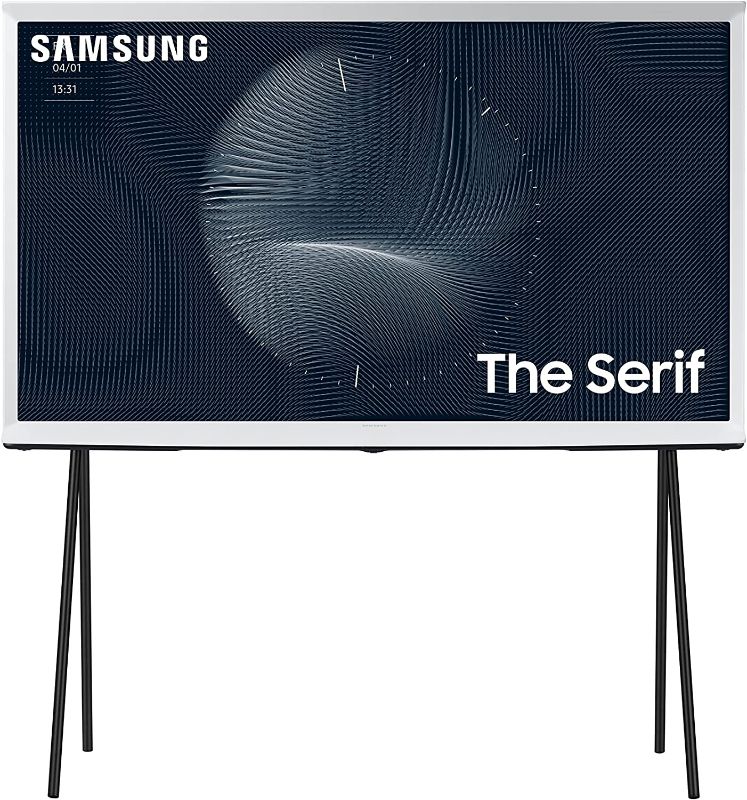 Photo 1 of SAMSUNG 55-Inch Class The Serif LS01B Series - QLED 4K, I-Shaped Design, Anti-Reflection Matte Display, -Portable Easel -Stand, Ambient Mode+ Smart -TV -w/ Alexa Built-in (QN55LS01BAFXZA,Latest Model)
FACTORY SEALED*************