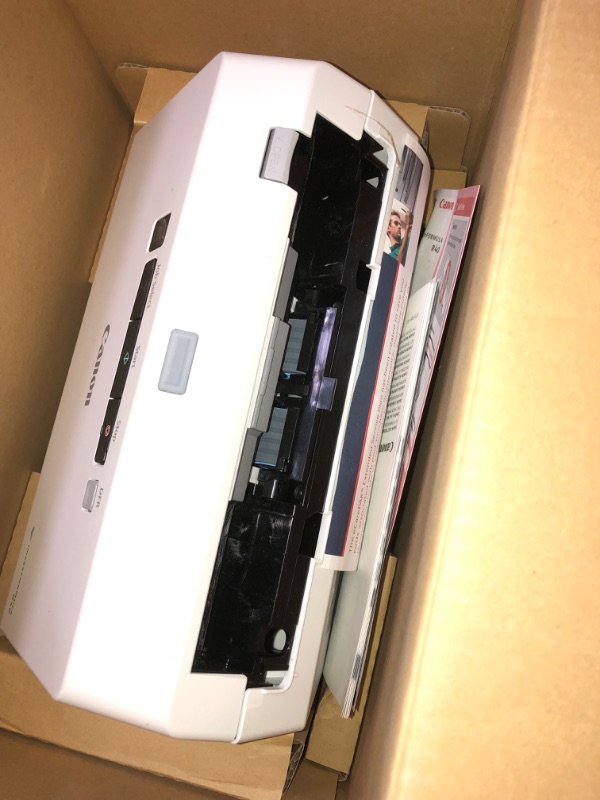 Photo 4 of Canon imageFORMULA R40 Office Document Scanner For PC and Mac, Color Duplex Scanning, Easy Setup For Office Or Home Use, Includes Scanning Software R40 Document Scanner
