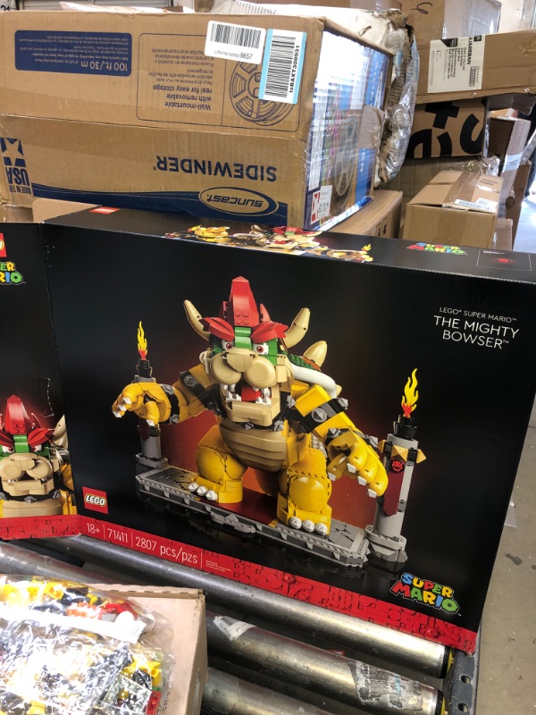 Photo 2 of LEGO Super Mario The Mighty Bowser 71411 Building Toy Set; Collectible Gift for Adult Fans (2,807 Pieces) Frustration-Free Packaging