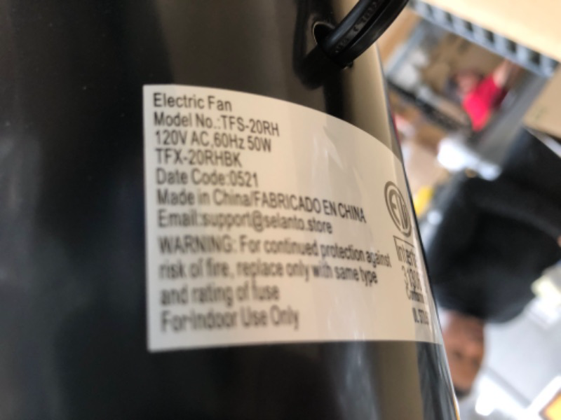 Photo 1 of Grelife 36'' Tower Fan with Remote, 75° Oscillating Fan, Bladeless Fan with 3 Modes, 3 Speeds, LED Display with Auto Off, Quiet Cooling Fan with 12H Timer for Bedroom Living Room Office, Black
