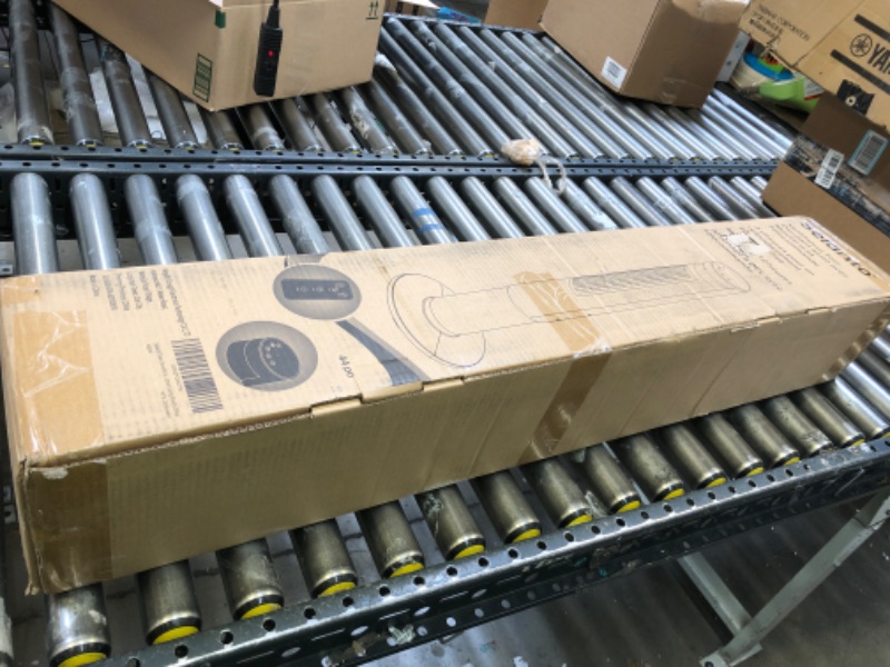 Photo 1 of Grelife 36'' Tower Fan with Remote, 75° Oscillating Fan, Bladeless Fan with 3 Modes, 3 Speeds, LED Display with Auto Off, Quiet Cooling Fan with 12H Timer for Bedroom Living Room Office, Black
