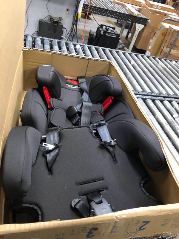 Photo 2 of Graco Tranzitions 3 in 1 Harness Booster Seat, Proof Tranzitions Black