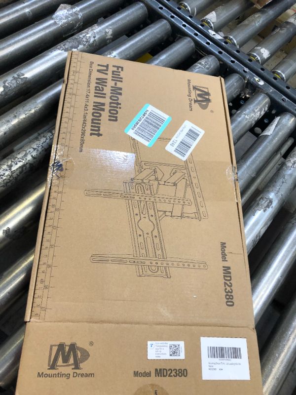 Photo 1 of Mounting Dream UL Listed TV Wall Mount for Most 32-55 inch TV, Some up to 65 inch, Full Motion TV Mount with Articulating Dual Arms, Max VESA 400x400mm, 99 lbs, Fits 16 inch Studs, MD2380