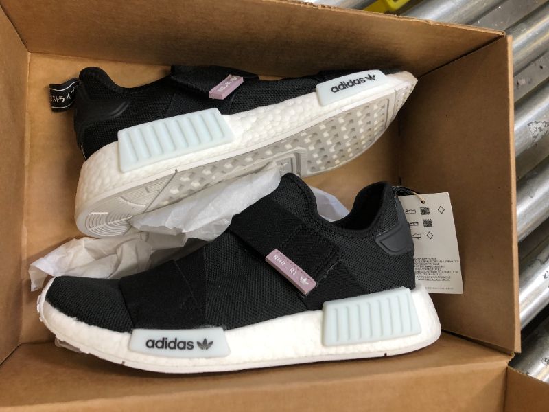 Photo 2 of adidas Originals Women's NMD_R1 Sneaker 8.5 Black/Black/Core White