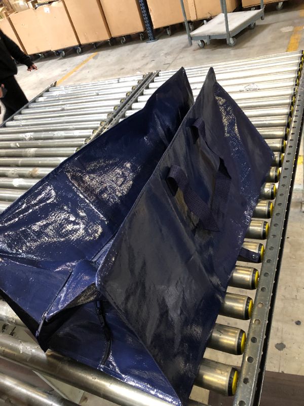 Photo 1 of 2 pack blue reusable bags 