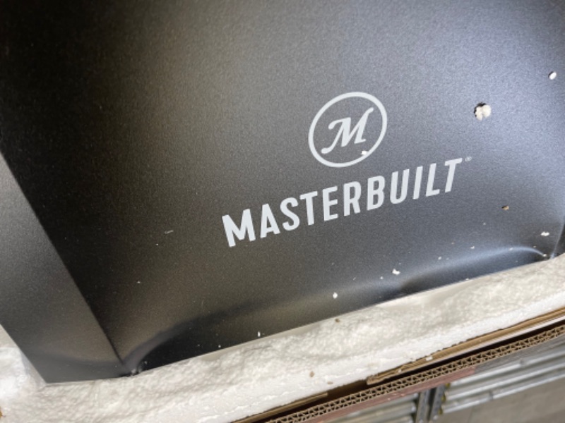 Photo 1 of 30 in. Digital Electric Smoker in Black, DENTED 
