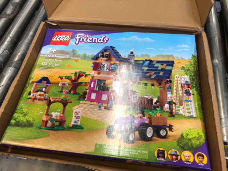 Photo 2 of LEGO Friends Organic Farm 41721 Farmyard Building Toy Set for Girls, Boys, and Kids Ages 7+ (826 Pieces)