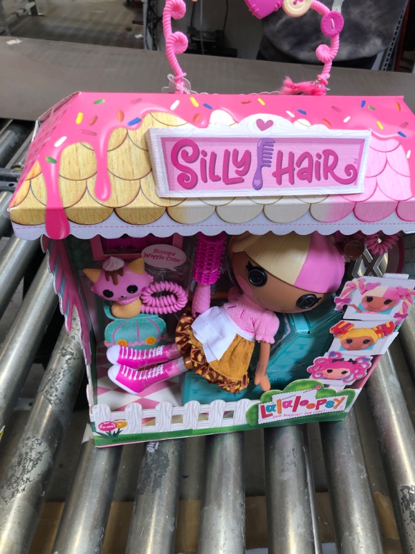 Photo 2 of Lalaloopsy Silly Hair Doll - Scoops Waffle Cone with Pet Cat
