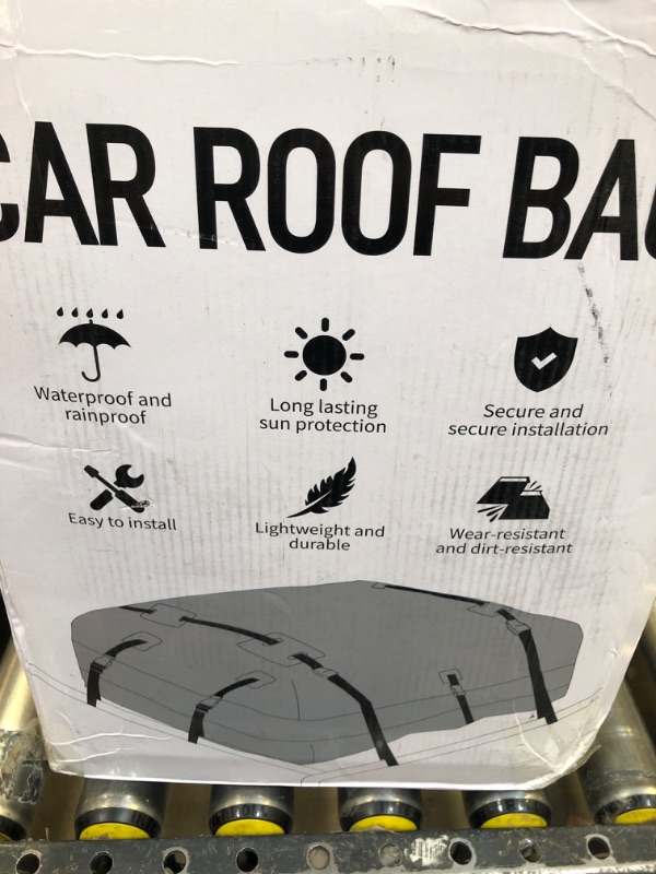 Photo 1 of 21 cubic feet car roof top cargo storage bag