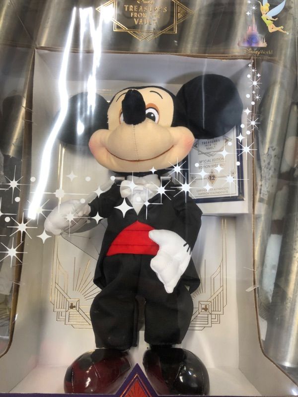 Photo 2 of Disney Treasures From the Vault, Limited Edition Mickey Mouse Revue Plush, Amazon Exclusive Mickey Mouse Revue (December)