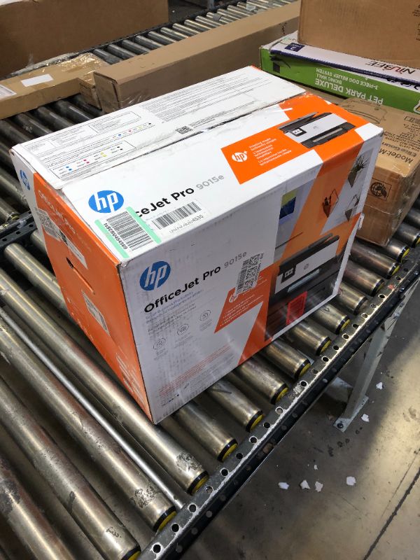 Photo 3 of HP OfficeJet Pro 9015e Wireless Color All-in-One Printer with bonus 6 months Instant ink with HP+ (1G5L3A),Gray