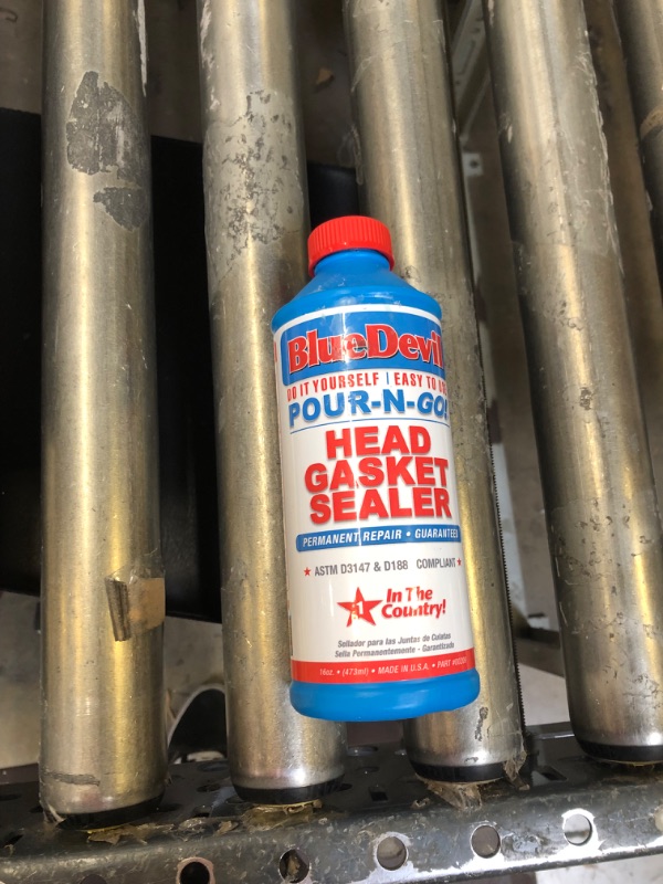 Photo 2 of BlueDevil Products 00209 Pour-N-Go Head Gasket Sealer - 16 Ounce