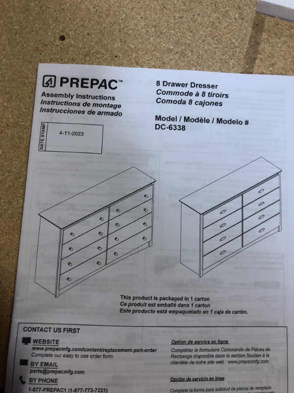 Photo 1 of 8 DRAWER DRESSER 