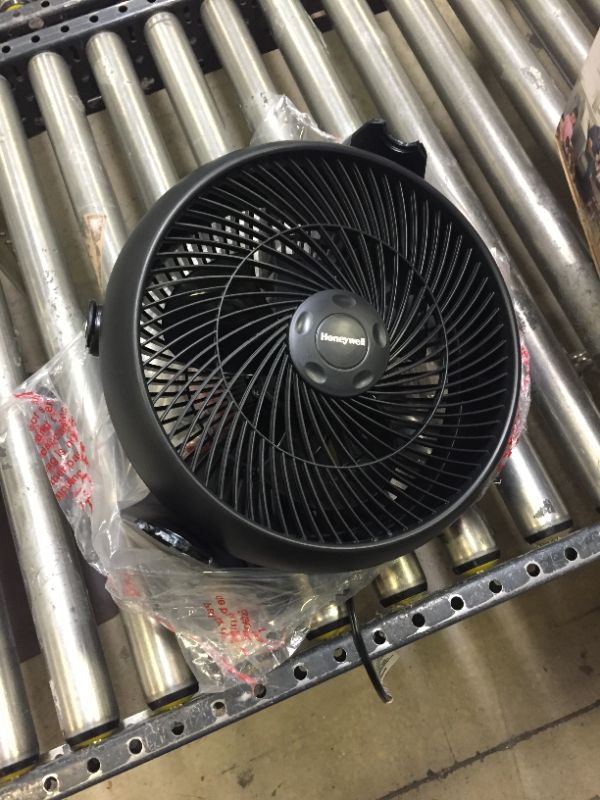 Photo 1 of 12 in. 3 Speed Whole Room Circulator Floor Fan