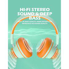 Photo 1 of SuperEQ S2 Bluetooth Active Noise Cancelling Headphones, Wired and Wireless On-Ear Headphones with CVC 8.0, Hi-Fi Stereo Deep Bass 25H Playtime for Kids Adults Travel Sports Office-