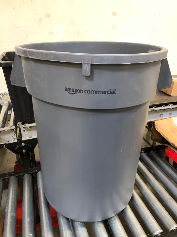 Photo 1 of Amazon Commercial 32 Gallon Trash Can 