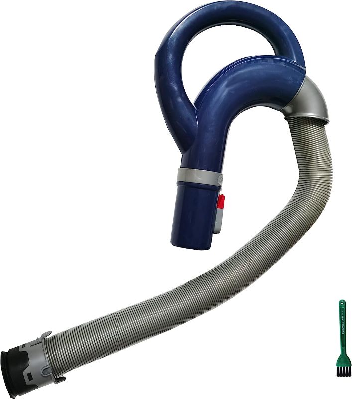 Photo 1 of  EZ SPARES Compatible with Shark NV350, NV351, NV352 Hose Handle,Part 113FFJ Vacuum Cleaner,Adjust Suction for High Pile Carpets and Area Rugs(Dark Blue)
