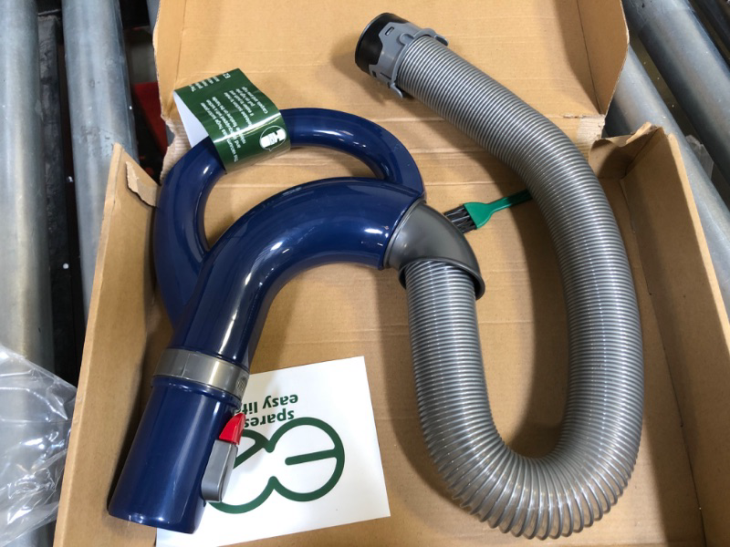 Photo 2 of  EZ SPARES Compatible with Shark NV350, NV351, NV352 Hose Handle,Part 113FFJ Vacuum Cleaner,Adjust Suction for High Pile Carpets and Area Rugs(Dark Blue)
