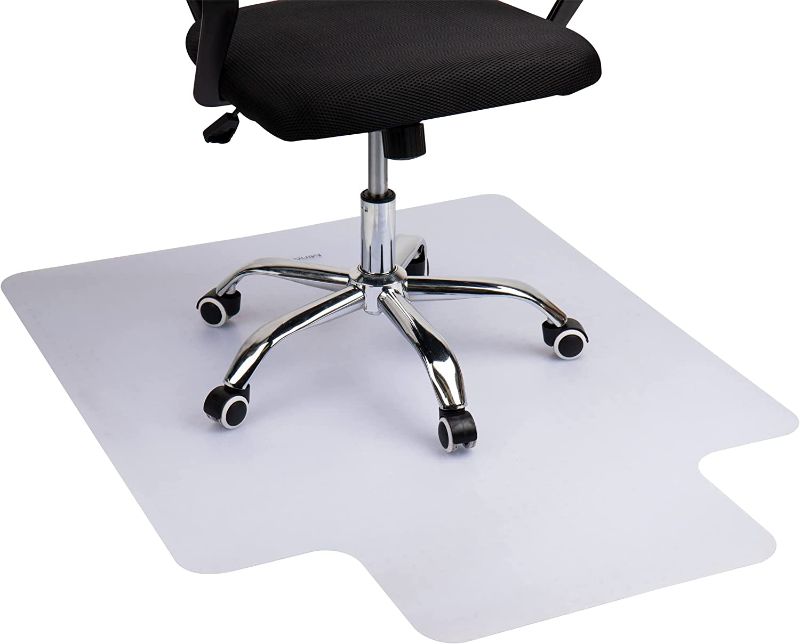 Photo 1 of Mind Reader 9-to-5 Collection, Office Chair Mat, Anti-Skid, 48 x 36, PVC, Clear
