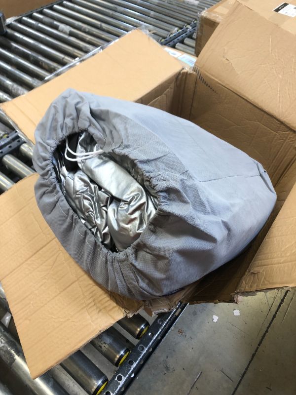 Photo 1 of Motor Trend Safeguard Car Cover for Vans/SUV - Advanced Protection Formula All Weather Waterproof Outdoor Vehicle Cover, Fits Vans & SUVs up to 210" L (OV-642_N)