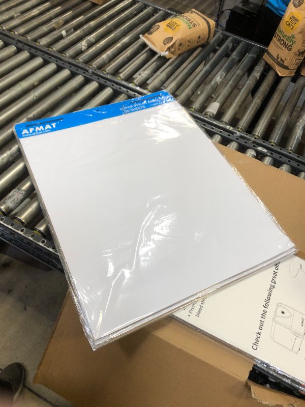 Photo 2 of Sticky Easel Pads, Upgraded Flip Chart Paper, Large Easel Paper for Teachers, 25 x 30 Inches, Self Stick Easel Paper for White Board, 30 Sheets/Pad,