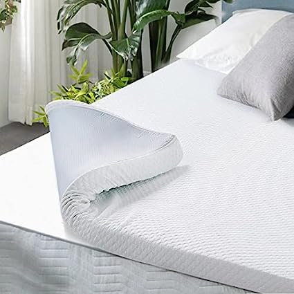 Photo 1 of  3 Inch Cooling Gel Memory Foam Mattress Topper