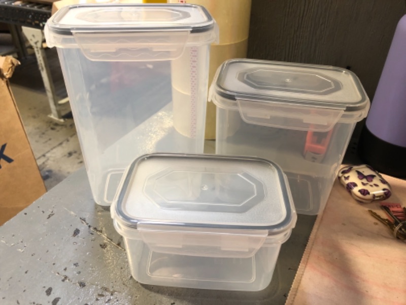 Photo 1 of 3 count kitchen tupperware