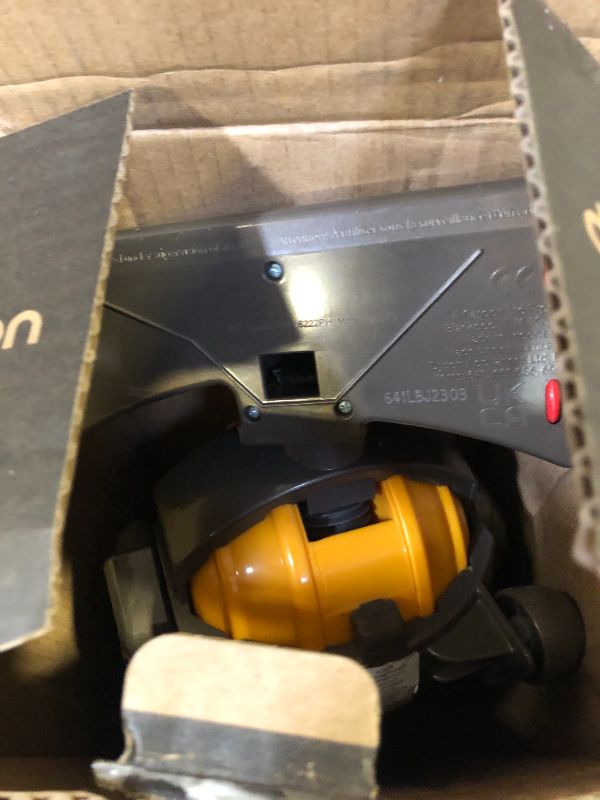 Photo 2 of Casdon Dyson Ball | Miniature Dyson Ball Replica For Children Aged 3+ | Features Working Suction To Add Excitement To Playtime Grey/Yellow