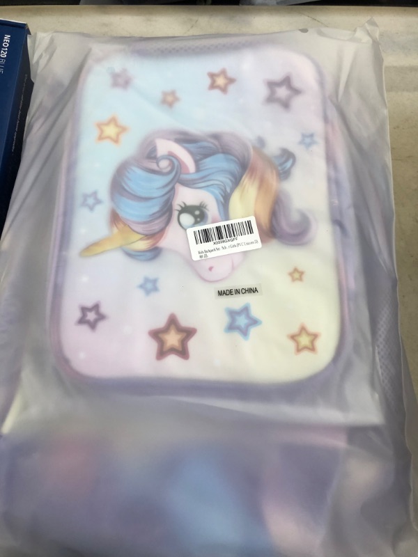 Photo 1 of 3D glitter girls unicorn backpack 