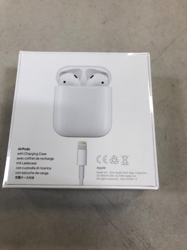 Photo 4 of AirPods with Charging Case FACTORY SEALED 