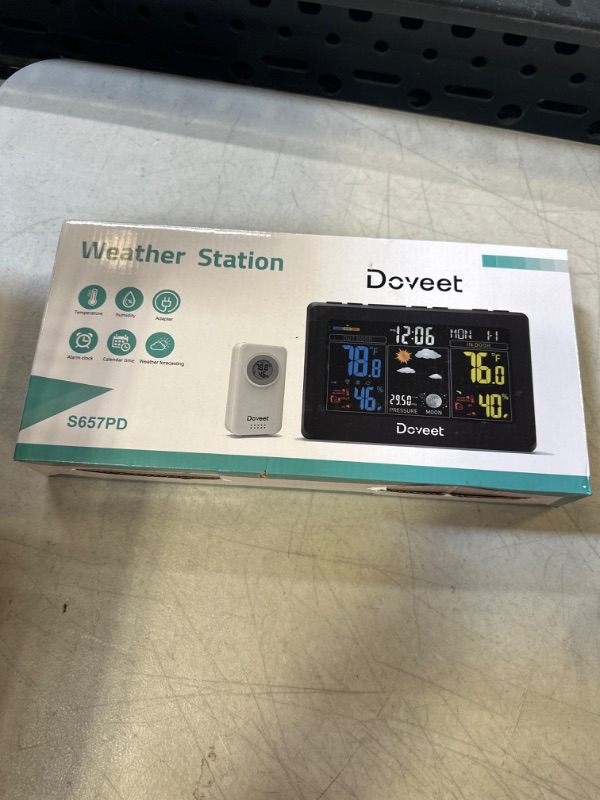 Photo 1 of DOVEET Weather Station   S657PD