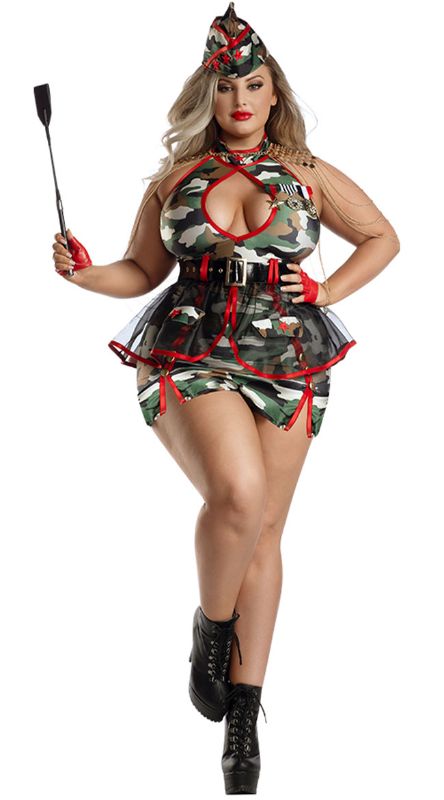 Photo 1 of Plus Size Commanding Honey Costume by Party King, Size 5X - 