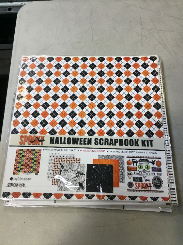 Photo 2 of HALLOWEEN SCRAPBOOK KIT