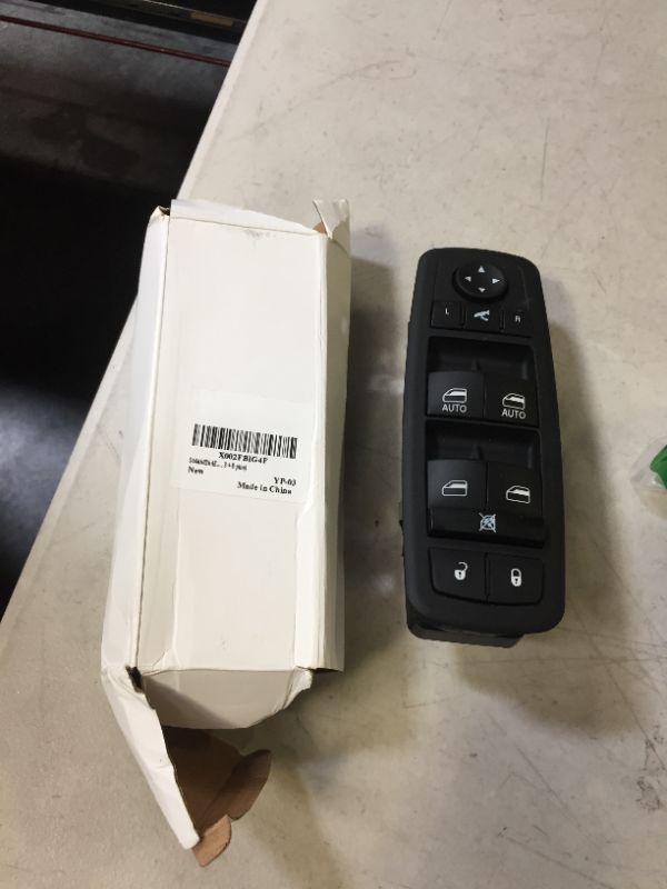 Photo 2 of 56046826AE Front Left Power Control Window Switch Driver for 2016-2018 Ram 1500 2500 3500 2019-2021 Ram 1500 Classic 2011-2012 Dodge Journey 2012 Chrysler 300 56046826AC 56046826AD (2 Auto, 3+8 pins)