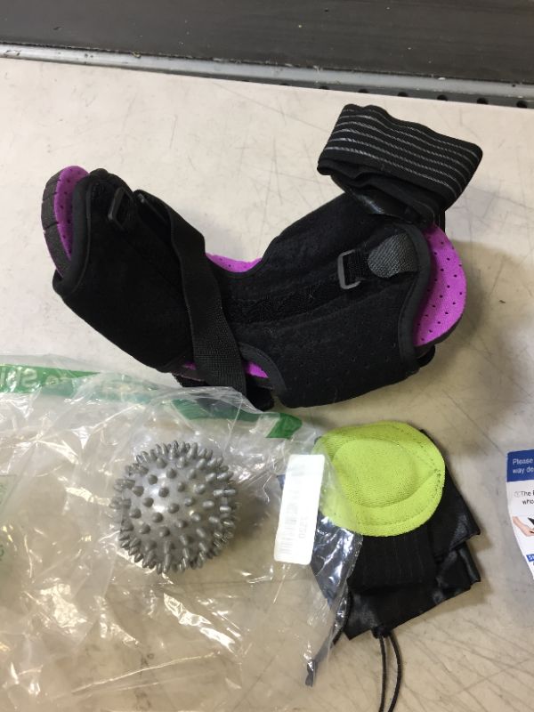 Photo 1 of 2021 New Upgraded Purple Night Splint for Plantar Fascitis, AiBast Adjustable Ankle Brace Foot Drop Orthotic Brace for Plantar Fasciitis, Arch Foot Pain, Achilles Tendonitis Support for Women, Men