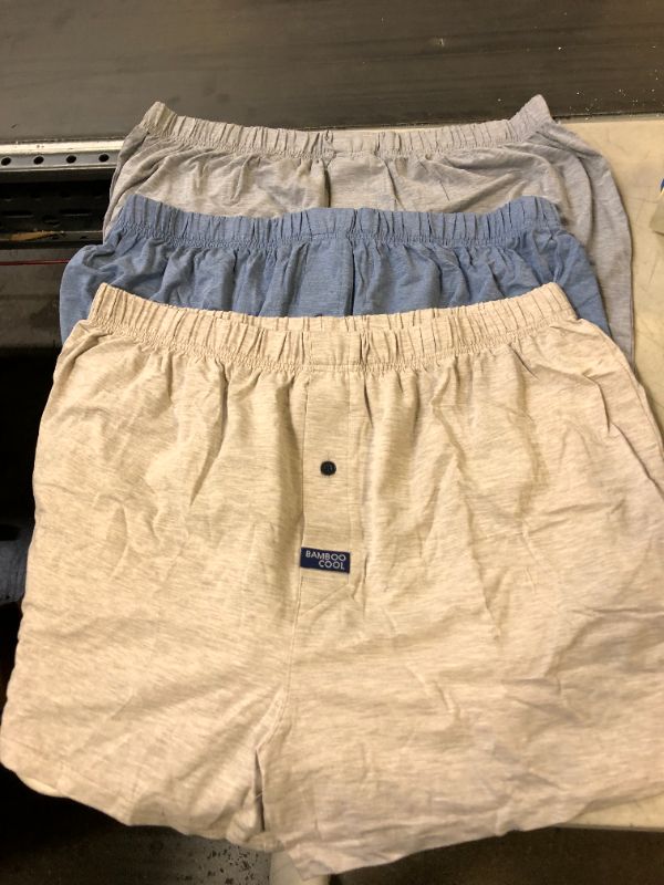 Photo 1 of MENS COOL BAMBOO SHORTS 3 PCK XL