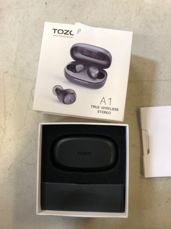 Photo 1 of TOZO WIRELESS EARBUDS