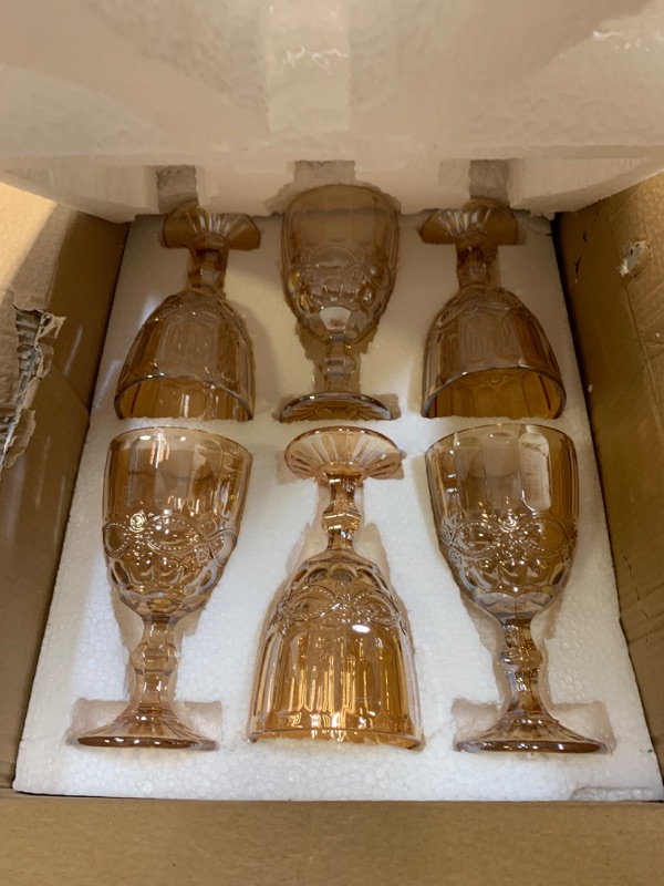 Photo 1 of 6pcs Glass Wine Set