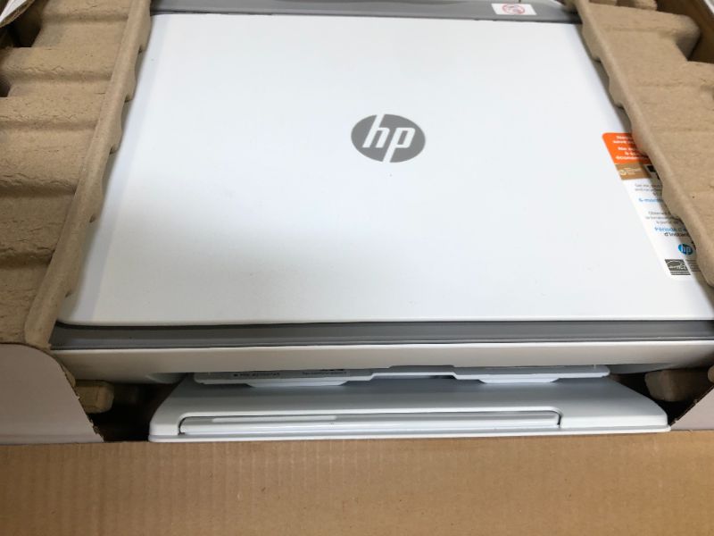 Photo 2 of DeskJet 2755e Wireless Inkjet Printer with 6 months of Instant Ink Included with HP+