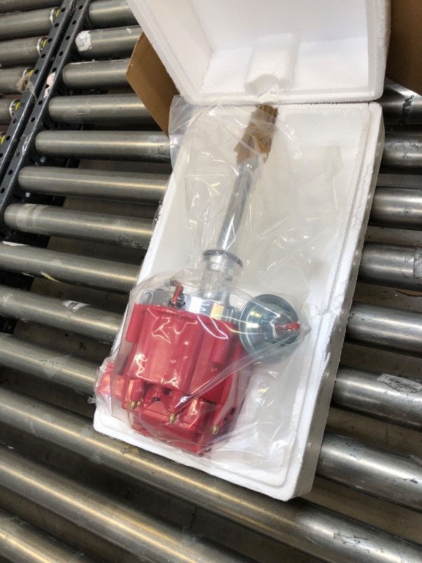 Photo 2 of STEINBRÜCKE High Performance Red Cap HEI Distributor for Chevy gm SBC 283 305 307 327 350 400 BBC 454 396 427 Small/Big Block 65k coil 7500RPM