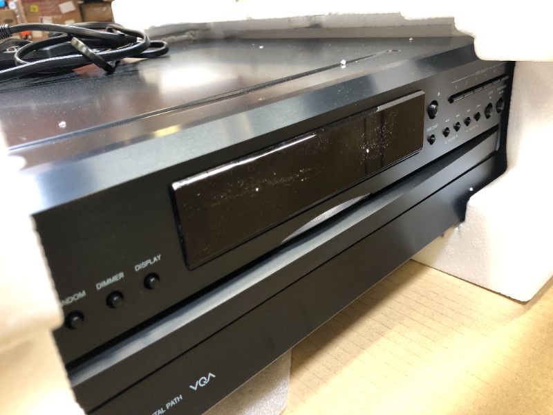 Photo 4 of Onkyo DXC390 6-Disc Carousel Changer CD Player, Black